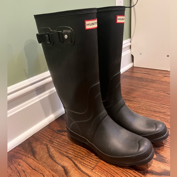 hunter rain boots, size 8 - Picture 2 of 5